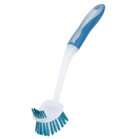 All-Source White and Blue Dish and Sink Brush 645613